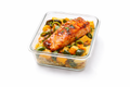Chilli Honey Garlic Salmon Pasta