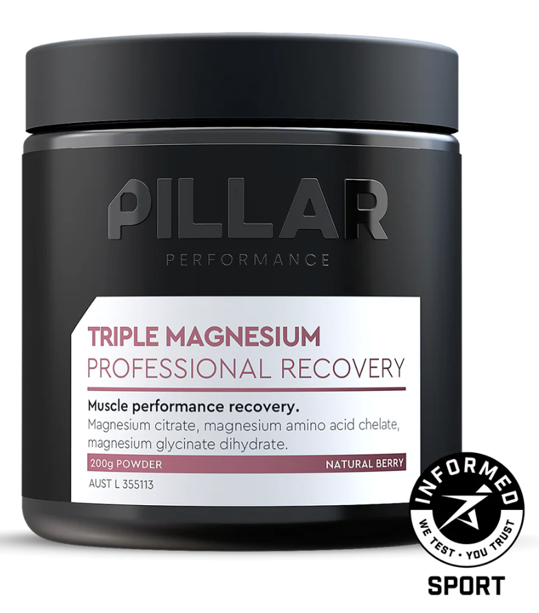 Pillar Triple Magnesium Powder - Natural Berry